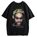 Hip Hop Streetwear Men T Shirt Print T Shirt Washed Short Sleeve Harajuku Tee T Shirt  Graphic