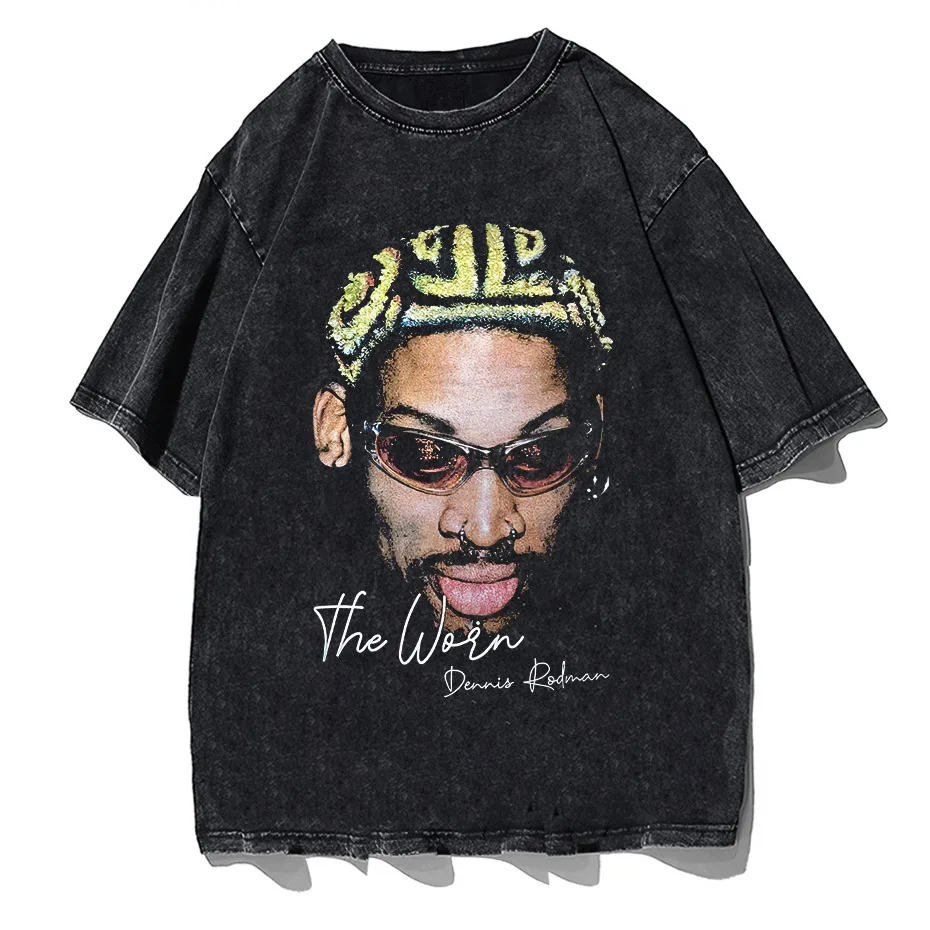 Hip Hop Streetwear Men T Shirt Print T Shirt Washed Short Sleeve Harajuku Tee T Shirt  Graphic
