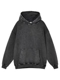 Vintage Washed Streetwear Hoodie