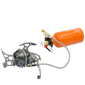 Gasoline Multi-Oil Camping Stove Silver
