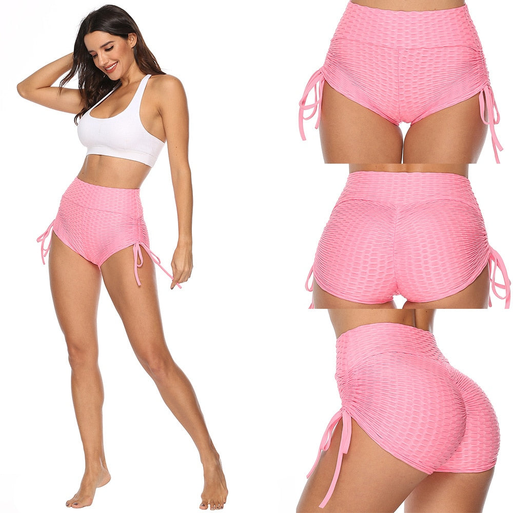 Sexy Short Workout Push Up Leggings Women Leggins Fitness Legging Pants Legins Black Anti Cellulite Leging Activewear Casual