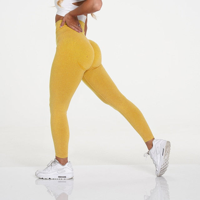 Women High Waist Seamless Leggings Gym Leggings Sport Fitness Legins Sportowe Yoga Pants Scrunch Butt Leggings Running