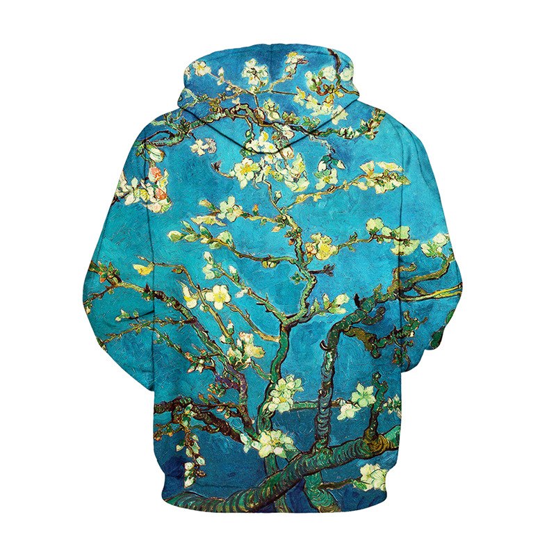 New Digital Print Men Women Hip Hop Streetwear  Hoodies