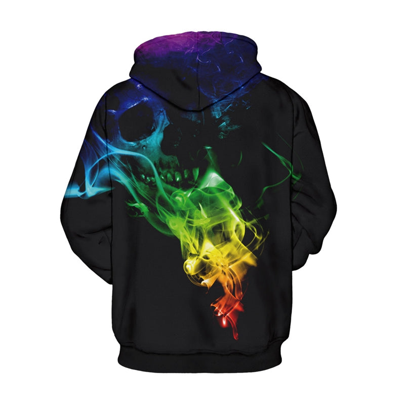 Ink 3D Paint Colorful  Pullover Streetwear